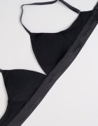 CALVIN KLEIN Подплатен сутиен с модал с регулиращи се презрамки Черен
