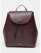 CALVIN KLEIN Раница от еко кожа с капаче