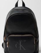 CALVIN KLEIN Раница от еко кожа с подплатен гръб Черен