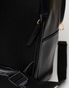 CALVIN KLEIN Раница от еко кожа с подплатен гръб Черен