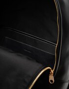 CALVIN KLEIN Раница от еко кожа с подплатен гръб Черен