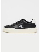 CALVIN KLEIN Равни спортни обувки Chunky Cupsole от кожа - Сив/Бял