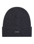 CALVIN KLEIN Рипсена шапка с вълна