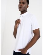 CALVIN KLEIN Слим памучна тениска с яка