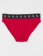 CALVIN KLEIN Слипове с еластична лента - 3 чифта Бял/Черен/Малина