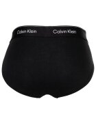 CALVIN KLEIN Слипове с лого - 3 чифта Черен