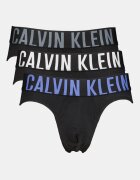 CALVIN KLEIN Слипове с лого 3 чифта Черен/Син