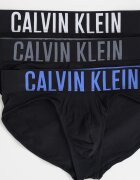 CALVIN KLEIN Слипове с лого 3 чифта Черен/Син