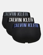 CALVIN KLEIN Слипове с лого 3 чифта Черен/Син