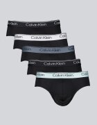 CALVIN KLEIN Слипове с лого 5 чифта Антрацитно черно