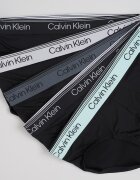 CALVIN KLEIN Слипове с лого 5 чифта Антрацитно черно