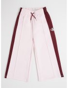 CALVIN KLEIN Спортен панталон с лого - Бордо/Светлорозов