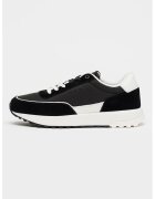 CALVIN KLEIN Спортни обувки City Runner с велур - Тъмносин/Прашно синьо/Тъмносин