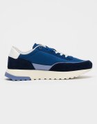 CALVIN KLEIN Спортни обувки City Runner с велур Тъмносин/Прашно синьо/Тъмносин