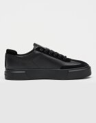 CALVIN KLEIN Спортни обувки от кожа Basket Cupsole Черен