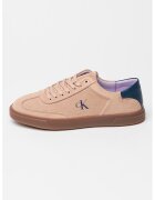 CALVIN KLEIN Спортни обувки Pro Cups под глезена - Карамел/Прашно розово