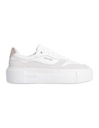 CALVIN KLEIN Спортни обувки с равна платформа и велур