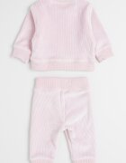 CALVIN KLEIN Суитшърт и спортен панталон Бледо розово