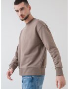 CALVIN KLEIN Суитшърт с органичен памук и модал