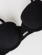 CALVIN KLEIN Сутиен с банели и лого Черен