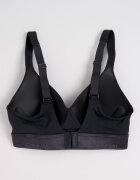 CALVIN KLEIN Сутиен с модал с подплънки и лого Черен