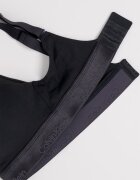 CALVIN KLEIN Сутиен с модал с подплънки и лого Черен