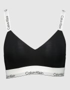 CALVIN KLEIN Сутиен с памук с цяла чашка Бял/Черен
