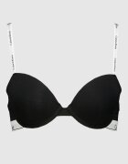CALVIN KLEIN Сутиен с повдигащ ефект Черен