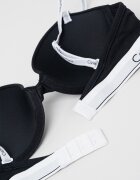 CALVIN KLEIN Сутиен с повдигащ ефект Черен