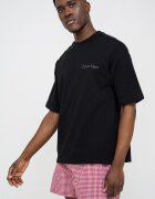CALVIN KLEIN Свободна домашна тениска Черен
