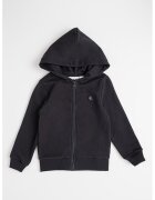 CALVIN KLEIN Свободно худи с цип - Черен