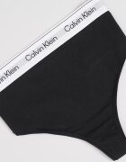 CALVIN KLEIN Танга с модал с оформящ ефект Черен