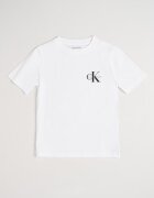 CALVIN KLEIN Тениска от органичен памук с лого Бял