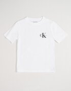 CALVIN KLEIN Тениска от органичен памук с лого Бял