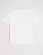 CALVIN KLEIN Тениска от органичен памук с шарка Бял