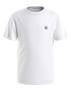 CALVIN KLEIN Тениска с монограм Бял