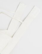 CALVIN KLEIN Триъгълен сутиен с подплънки Бял
