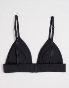 CALVIN KLEIN Триъгълен сутиен с подплънки Черен
