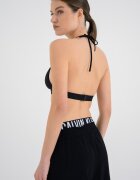 CALVIN KLEIN Триъгълно горнище на бански с лого Черен