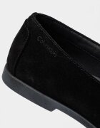 CALVIN KLEIN Велурени мокасини Low Prof Черен