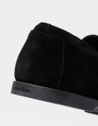 CALVIN KLEIN Велурени мокасини Low Prof Черен