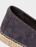 CALVIN KLEIN Велурени мокасини Въглен сиво