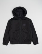 CALVIN KLEIN Яке с еластични подгъви Черен