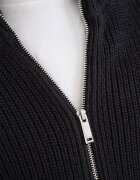 CALVIN KLEIN Жилетка с вълна с цип Черен