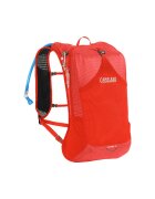 CamelBak Хидратиращ туристически пакет Octane - 12 с раница Fusion - Reservoir - Red Poppy/Vapor