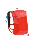 CamelBak Хидратиращ туристически пакет Octane™ 16 с раница Fusion™ Reservoir - Red Poppy/Vapor