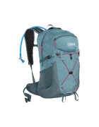 CamelBak Women's Fourteener™ 24 Hydration Hiking Pack with Crux® Backpack - Smoke Blue/Fiery Coral