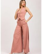 CAMISSI Панталон широк крачол и висока талия