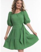 CAMISSI Разкроена рокля с връзка