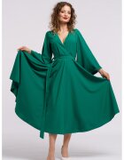 CAMISSI Застъпена шпиц рокля